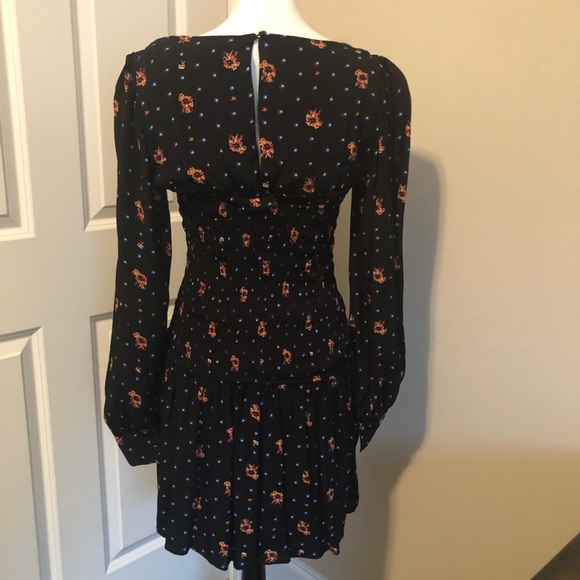 Free People black print dress - Picture 5 of 11